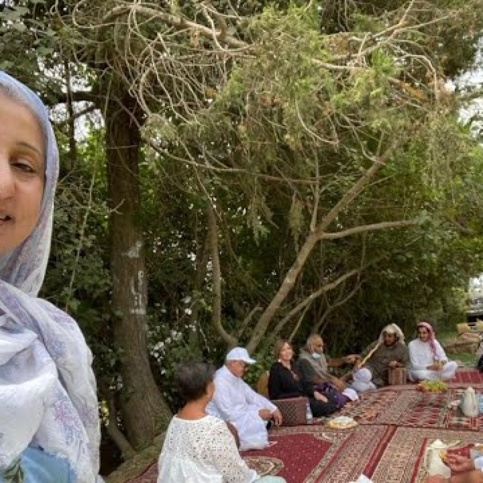 Walking in Saudi Arabia with Salwa Al Qunaibet (November 18, 2020)